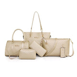 Women Handbag Set 6 Peaces