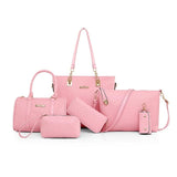 Women Handbag Set 6 Peaces