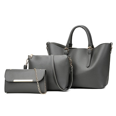 Women Handbag Set 3 Peaces