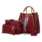 Women Handbag Set 4 Peaces Set